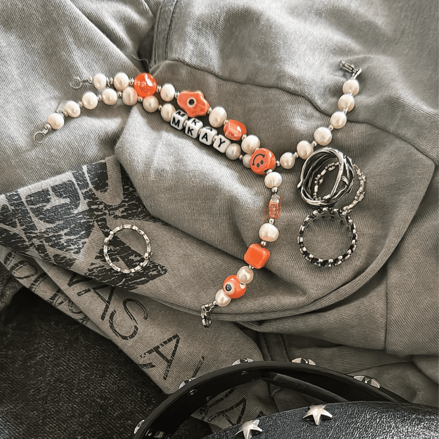 Süßwasserperlen Armband